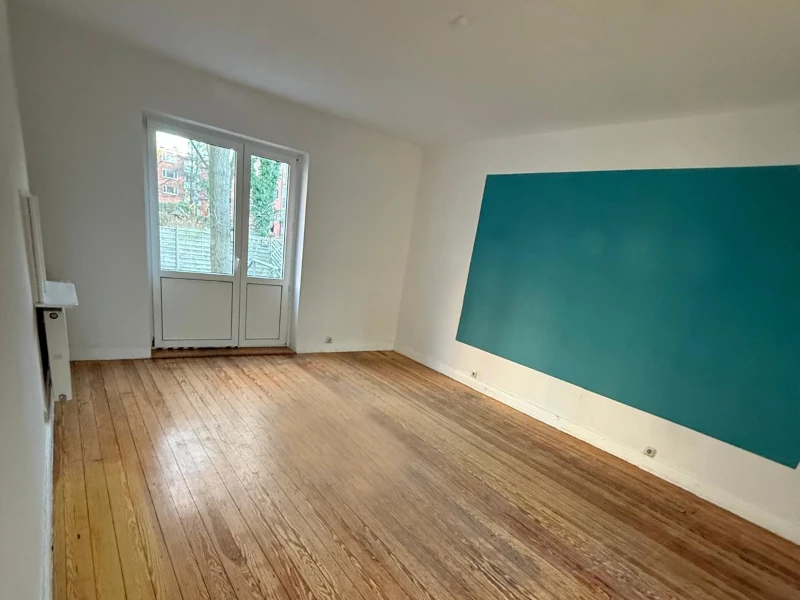Wohnzimmer nach der Räumung